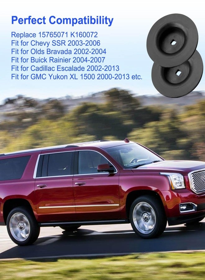 TIKSCIENCE Coil Spring Insulator Compatible with Chevy GMC Cadillac Escalade Buick Rainier Olds Bravada Replace 15765071 K160072 - Image 5